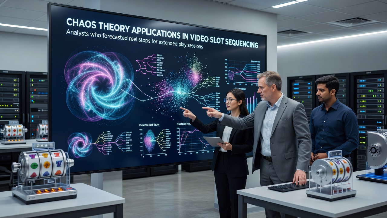 Detailed graphs and charts displaying reel stop predictions overlaid on slot machine simulation outputs