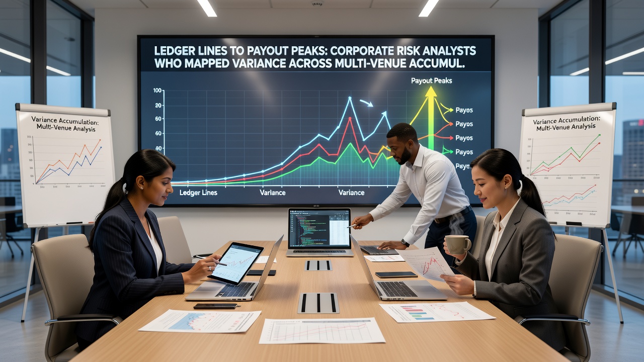 Detailed charts displaying variance mapping outputs and accumulator performance metrics
