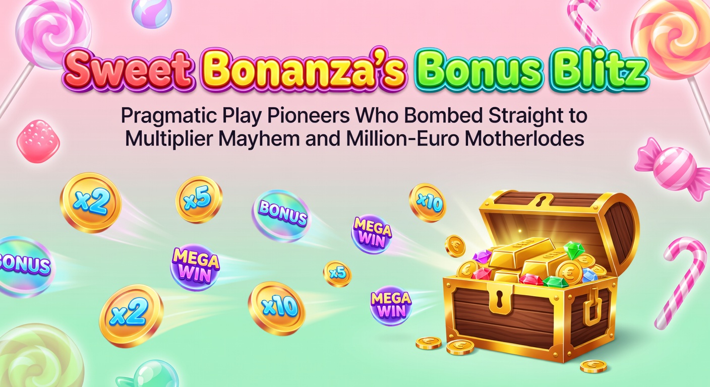 Vibrant Sweet Bonanza slot screen showing cascading candies, multiplier bombs, and exploding free spin wins during bonus round
