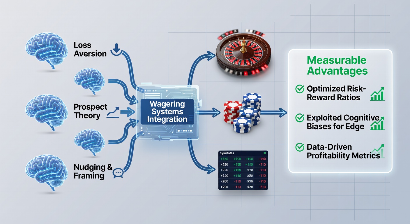 Chart displaying performance metrics from regulated wagering markets incorporating behavioral economics adjustments